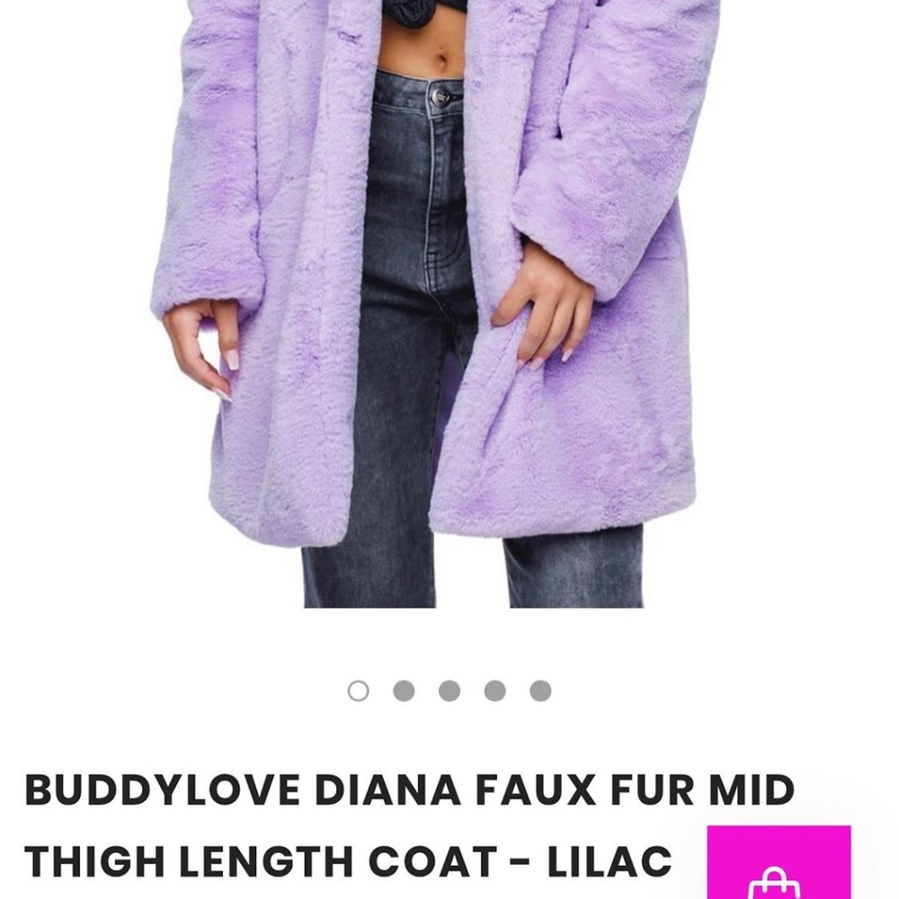 BUDDY LOVE- lilac SMALL coat